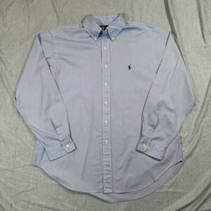 Ralph Lauren Shirt Mens Extra Large 17 34/35 Classic Fit Button Down Long Sleeve
